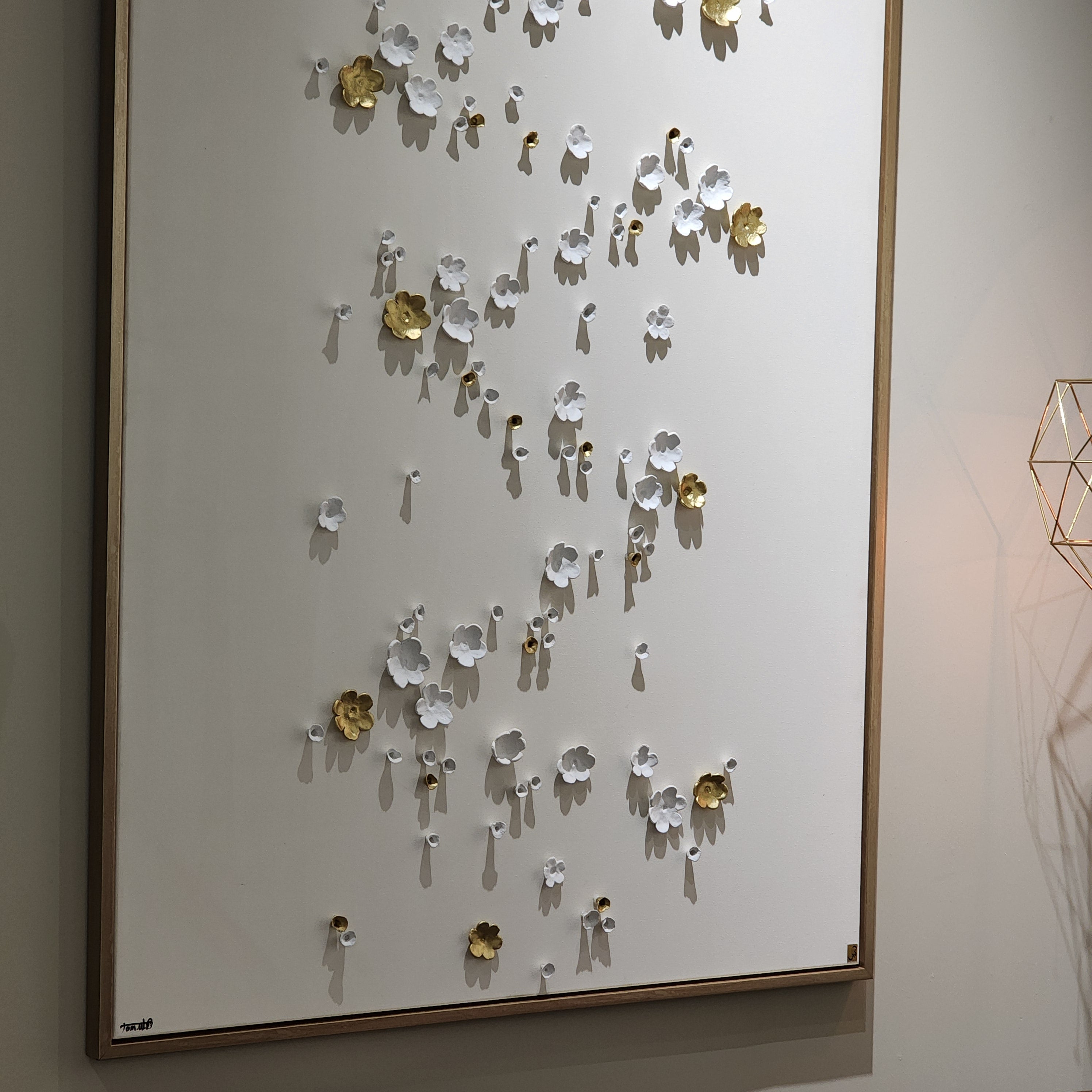The Petals Painting (flowers series)