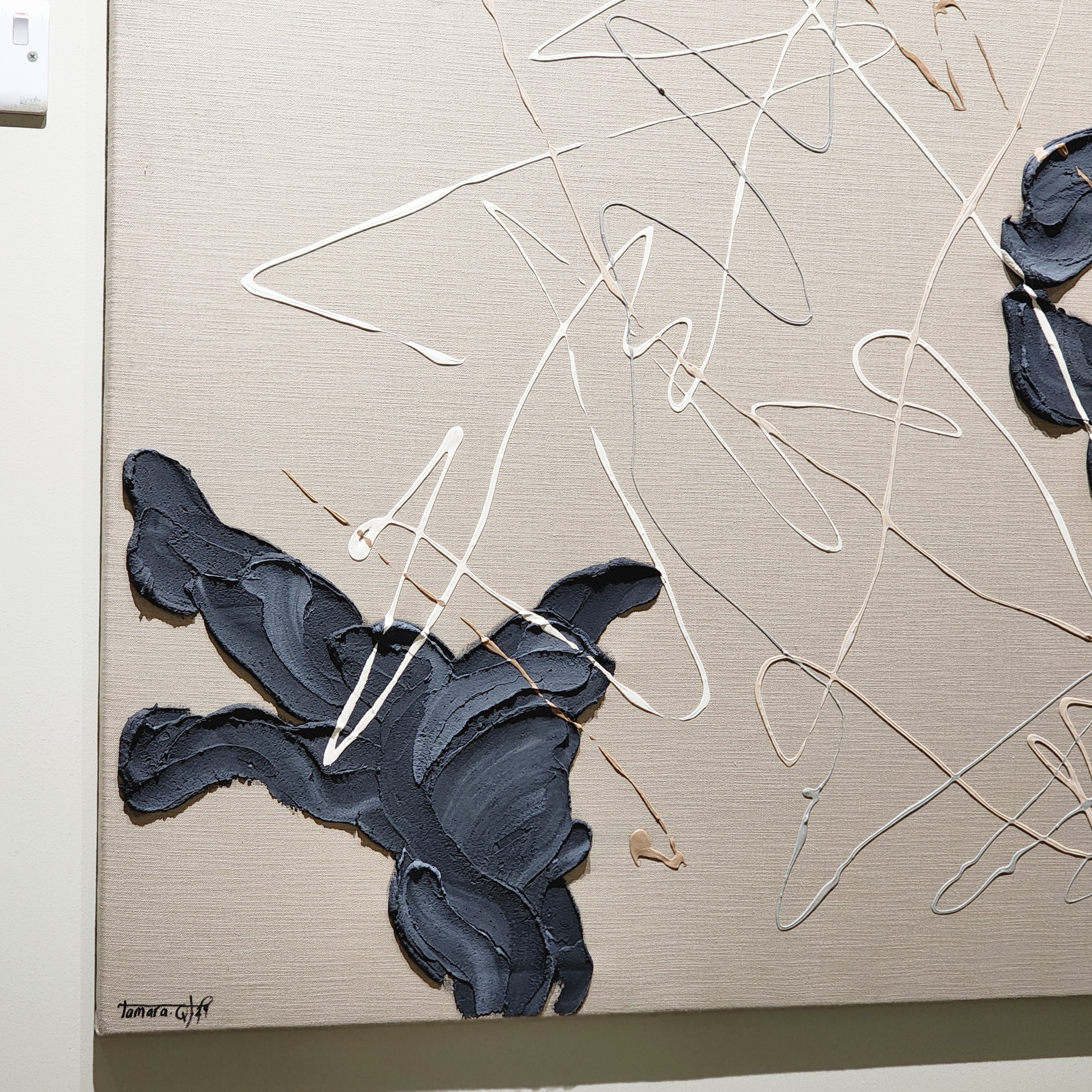 Lines in Motion Painting